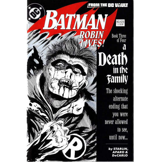 Batman #428 (2023) DC Facsimile Ed Sketch Cover Variant Comic W Original Art