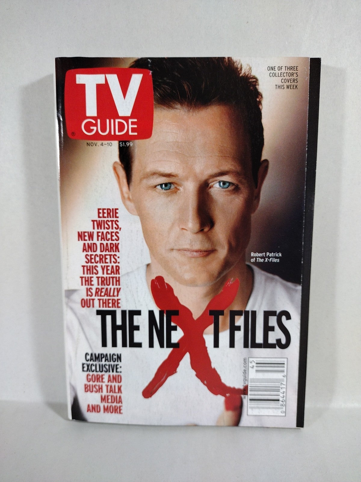 3 TV Guides Variant  X-Files Covers Nov 4th 2000 Gillian Anderson David Duchovny