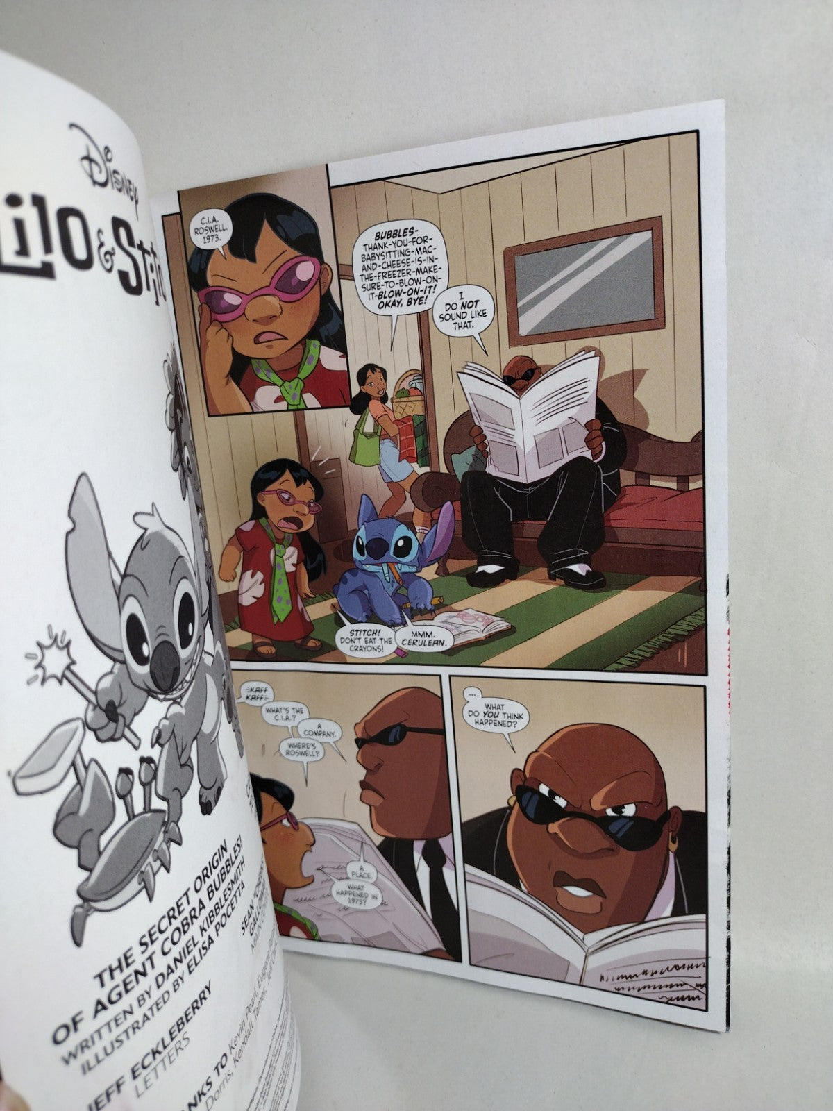 Lilo & Stitch 626 #1 Disney Dynamite Sketch Variant Cover W Original DCastr Art 