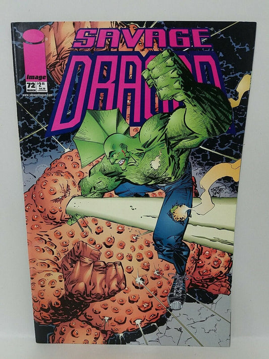 Savage Dragon (2000) #72 Image Comic Erik Larsen Low Print Run Death of Cesspool