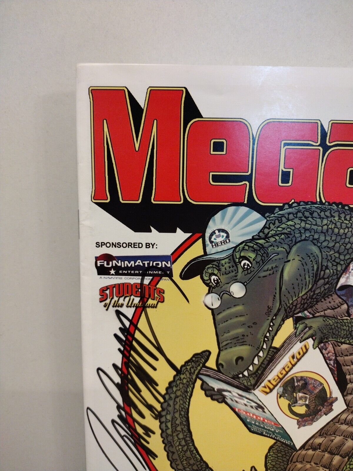 MegaCon Comic Convention 2011 Program Signed 10x J Scott Campbell Roy Thomas +