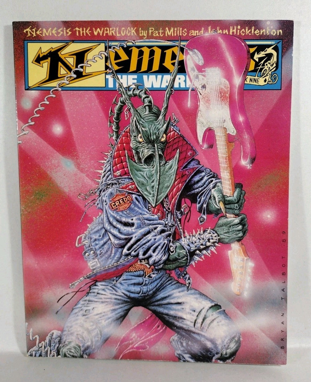 Nemesis The Warlock Book 9 (1989) Titan TPB Reps 2000ad VG