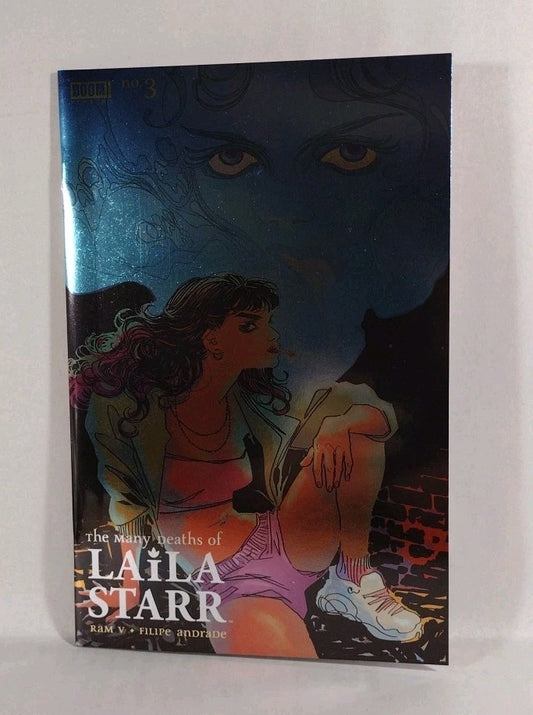 Many Deaths Of Laila Starr #3 (2021) Boom Studios Death Foil Variant NM