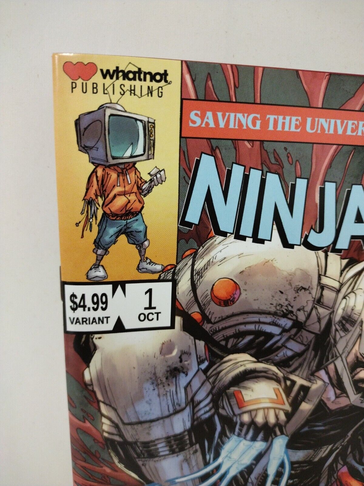 NINJA FUNK #1 (2022) Whatnot Comic TYLER KIRKHAM LAZERWOLF VARIANT New NM