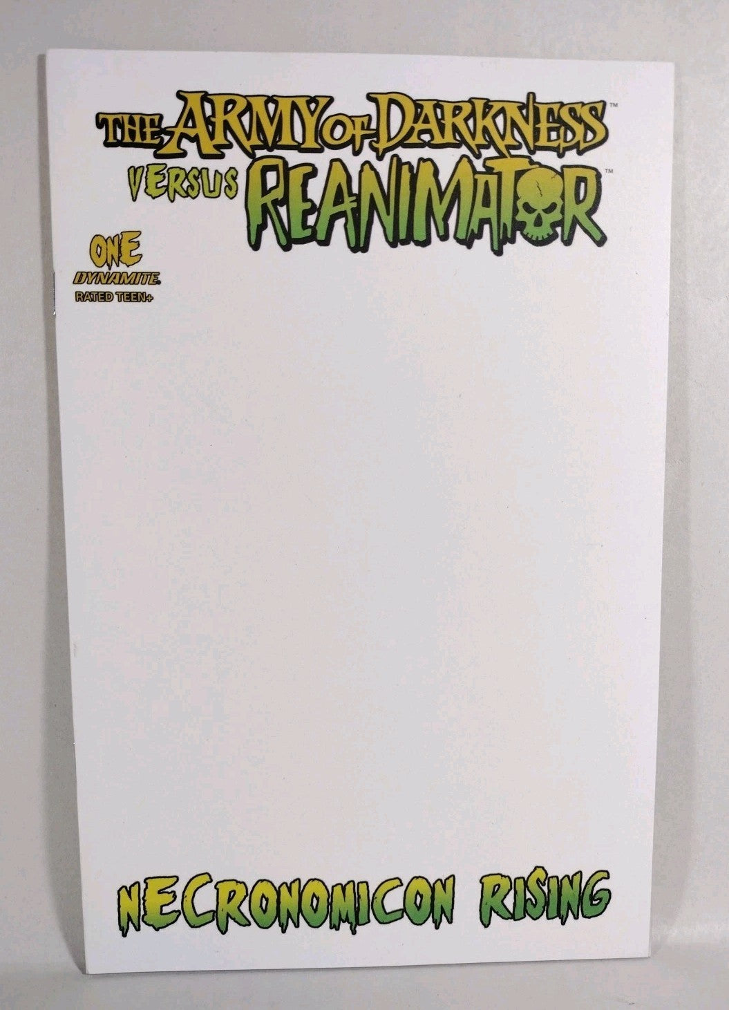 Army Of Darkness Vs Reanimator #1 (2022) Blank Sketch Cover Variant New NM