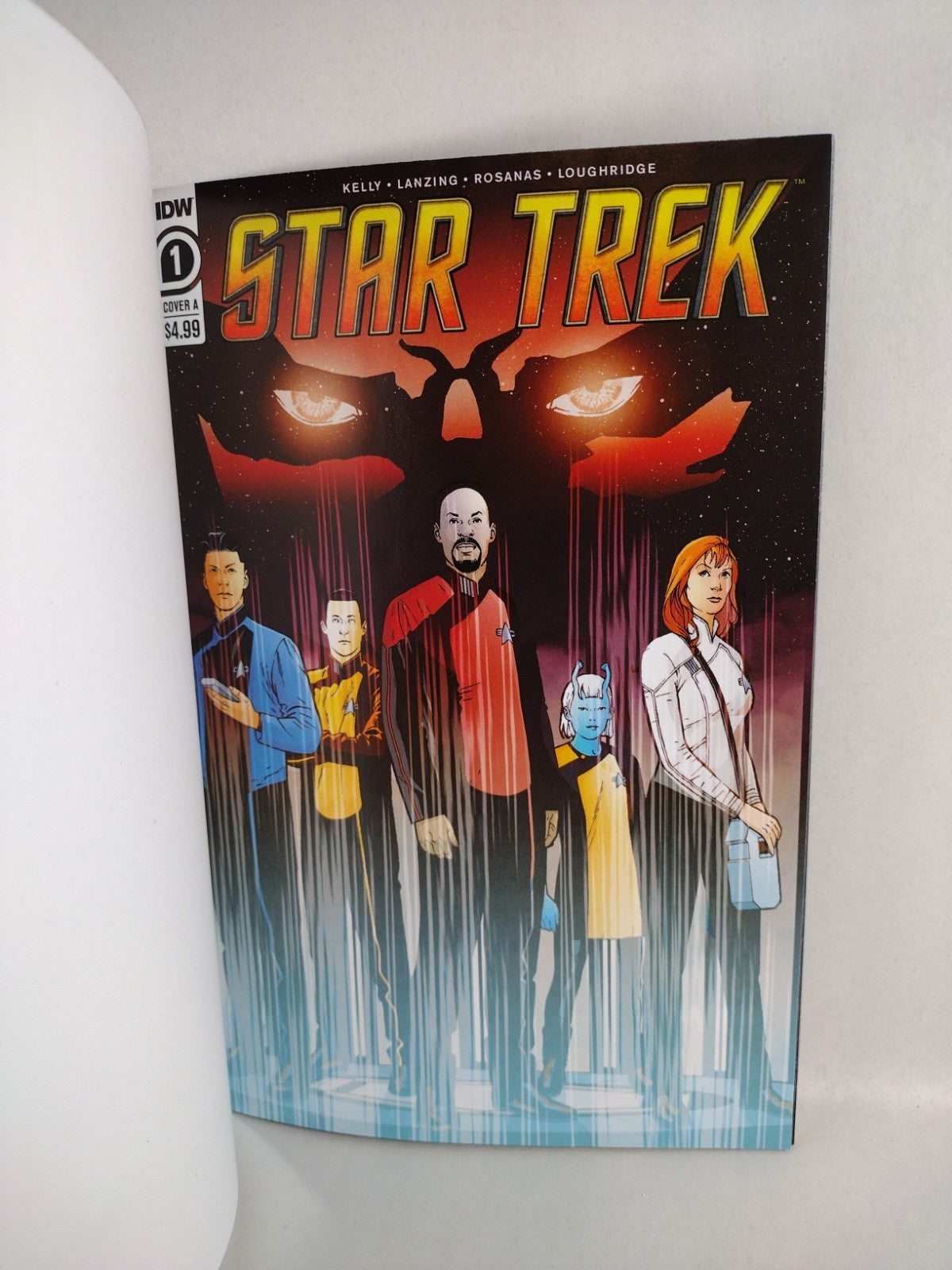 Star Trek #1 (2022) IDW Blank Sketch Variant Cover Comic NM