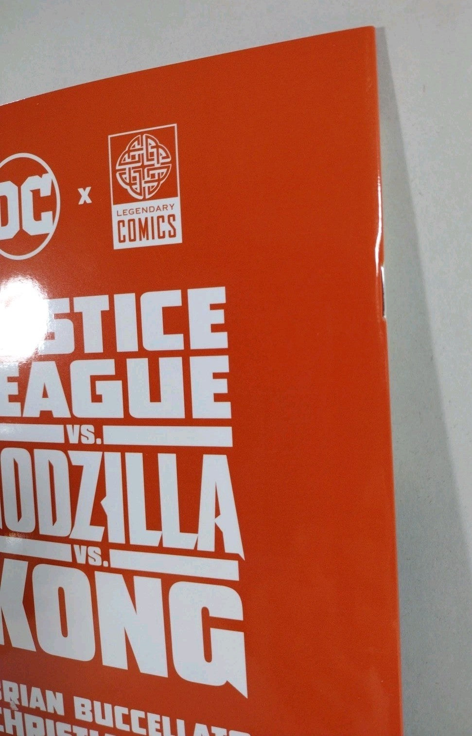 Justice League vs Godzilla vs Kong #1 (2023) DC Kong Battle Roar NM