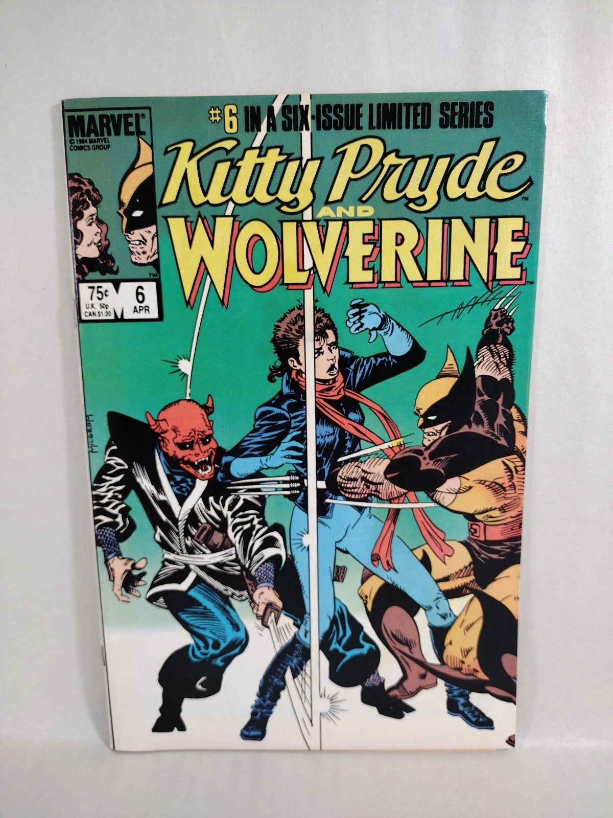 KITTY PRYDE AND WOLVERINE (1984) Complete  Marvel Comic Set #1 2 3 4 5 6 VF