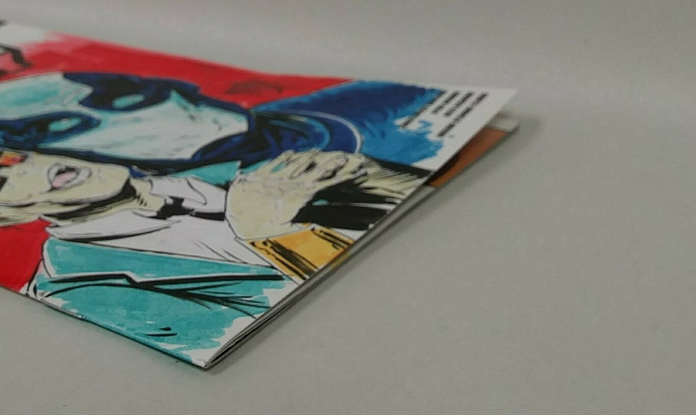 Quantum & Woody 1 Valiant 2020 Sketch Cover Variant Comic W Original DCastr Art