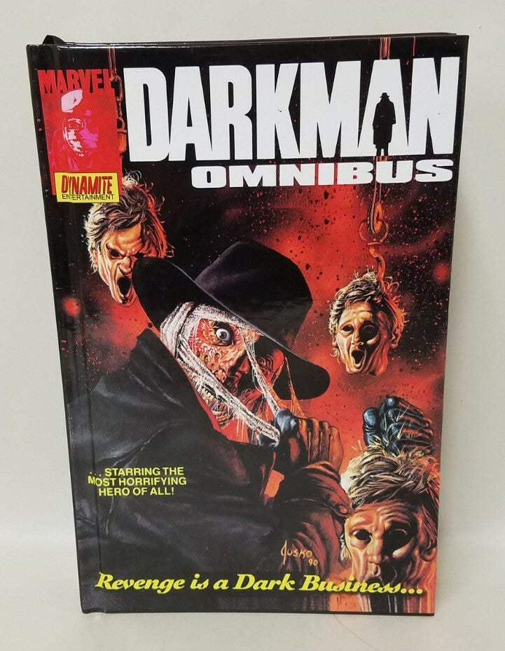Darkman Omnibus (1990-2007) Custom Bound Comic Hardcover ARG COA 122 Joe Jusko