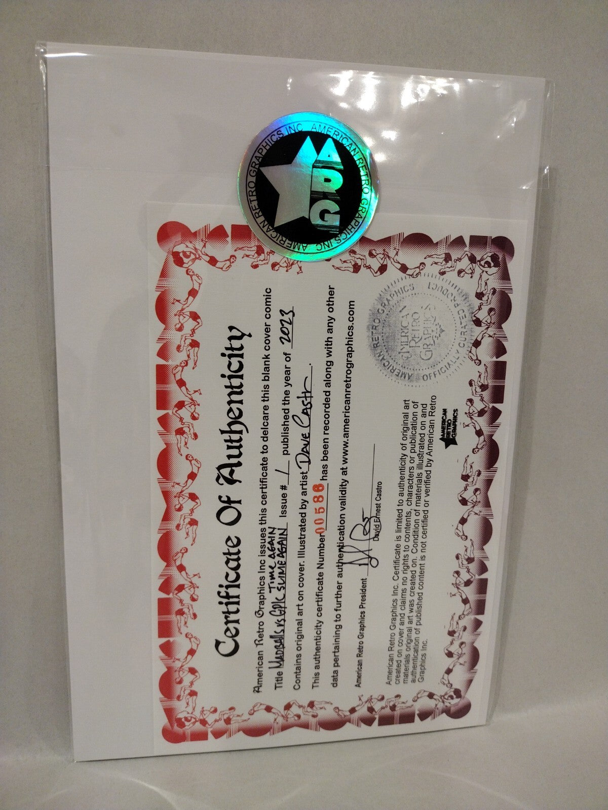 Madballs vs Garbage Pail Kids TGSA 1 Sketch Variant Comic W DCastr Original Art