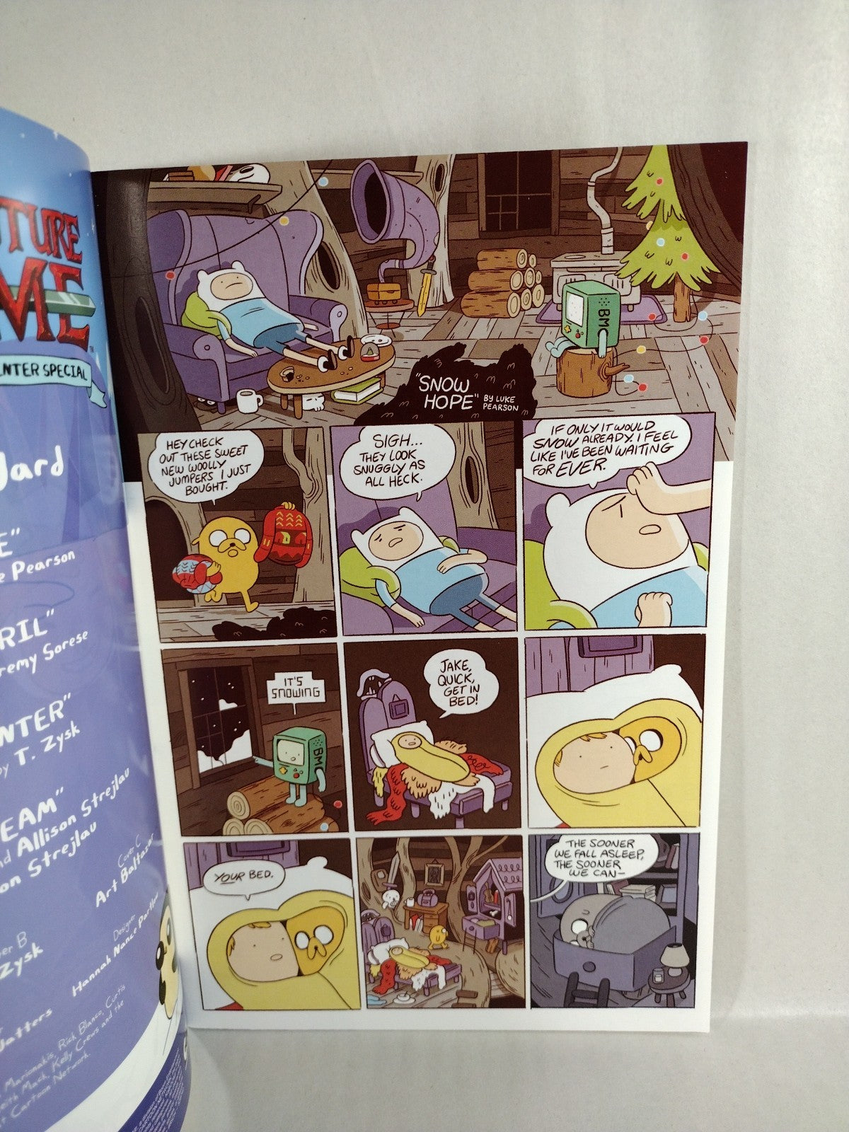 Adventure Time Winter Special Boom Comic T Zysk Cover B VF
