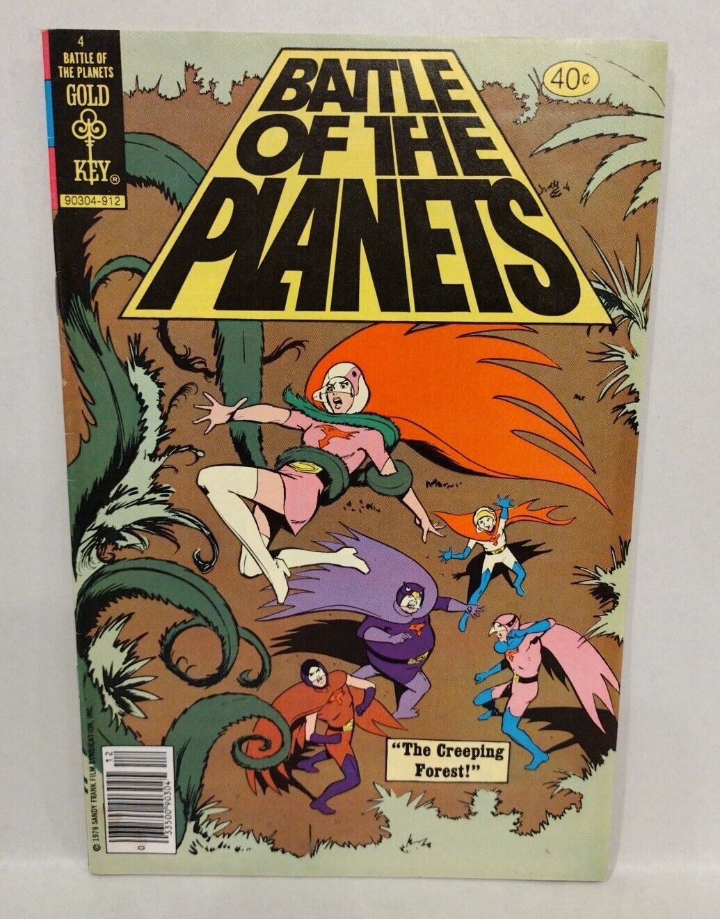 Battle of the Planets #4 (1979) Gold Key Comic Sandy Frank Film Syndicate 