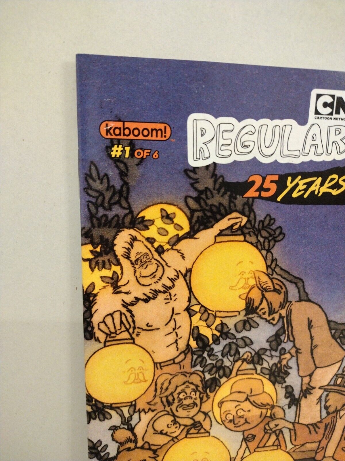 Regular Show 25 Years Later #1 (2018) Kaboom Cartoon Network Comic Closser Var