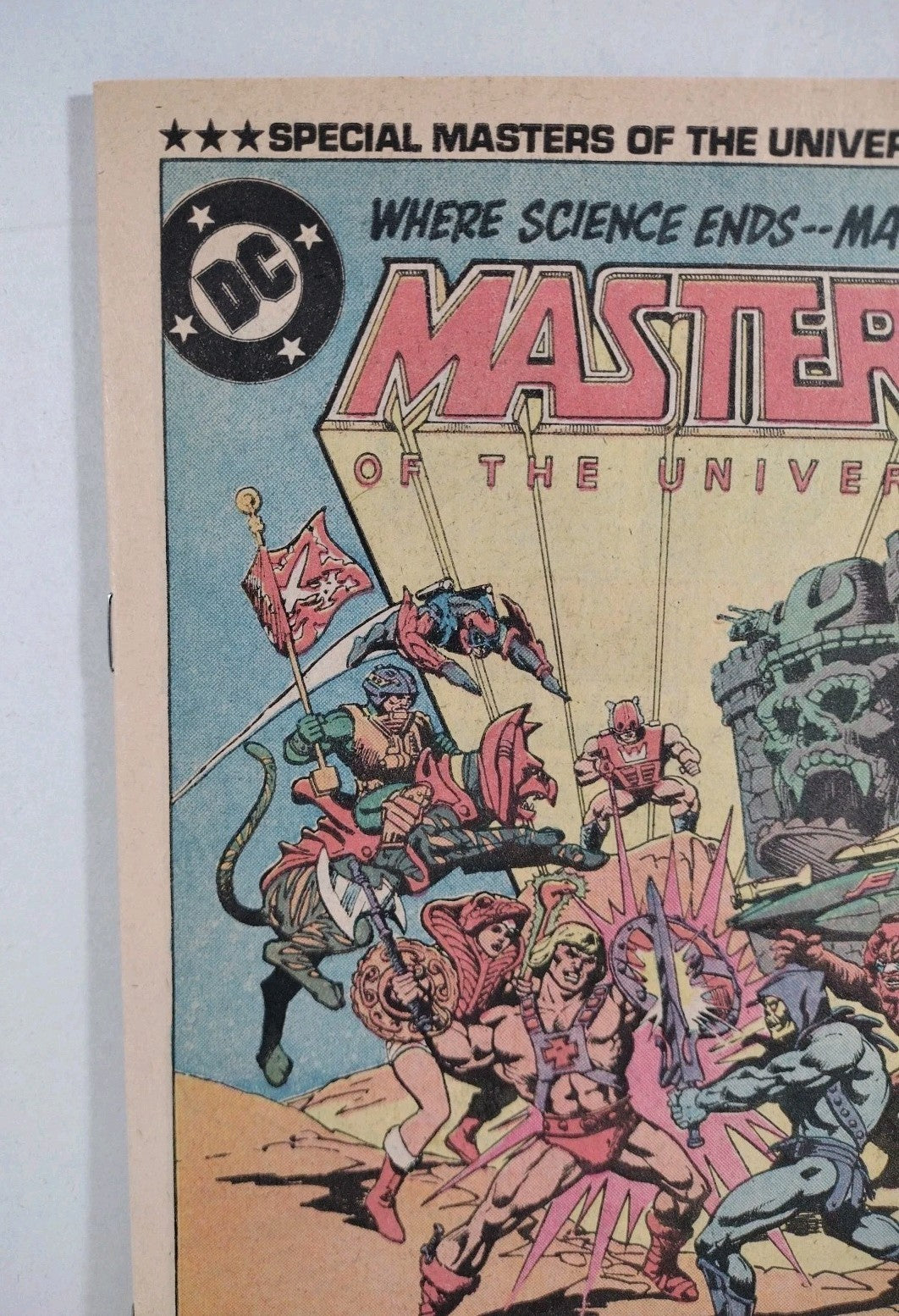 Masters Of The Universe (1982) DC Comics He-Man Preview Superman Appearance