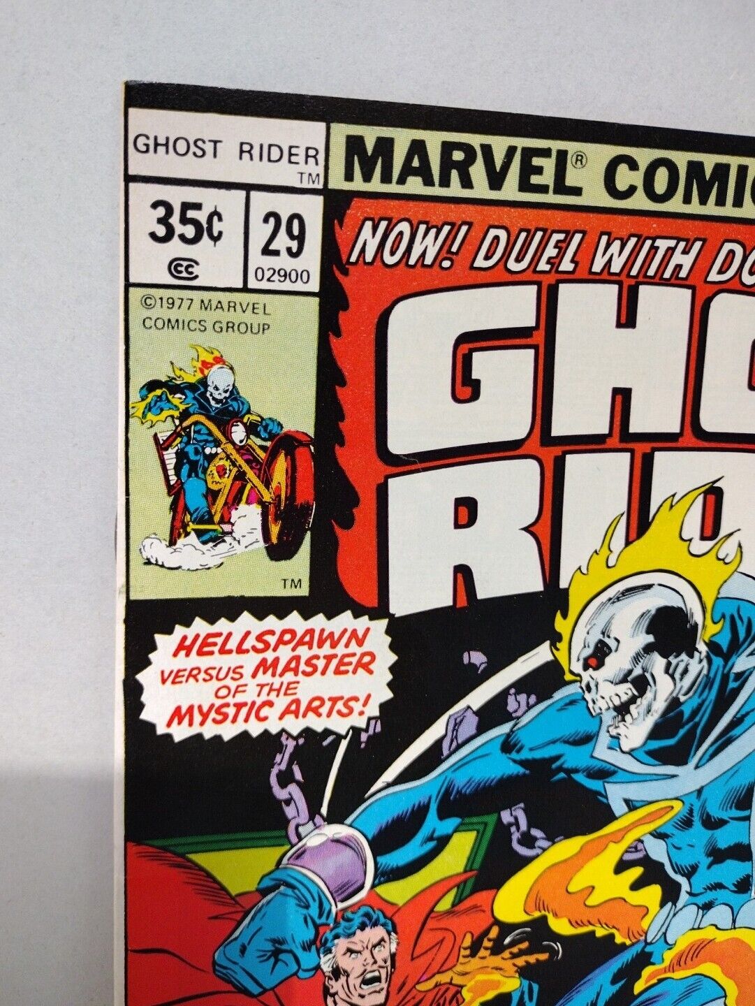 Ghost Rider #29 (1977) Marvel Comic 1st Dr Strange Battle VF