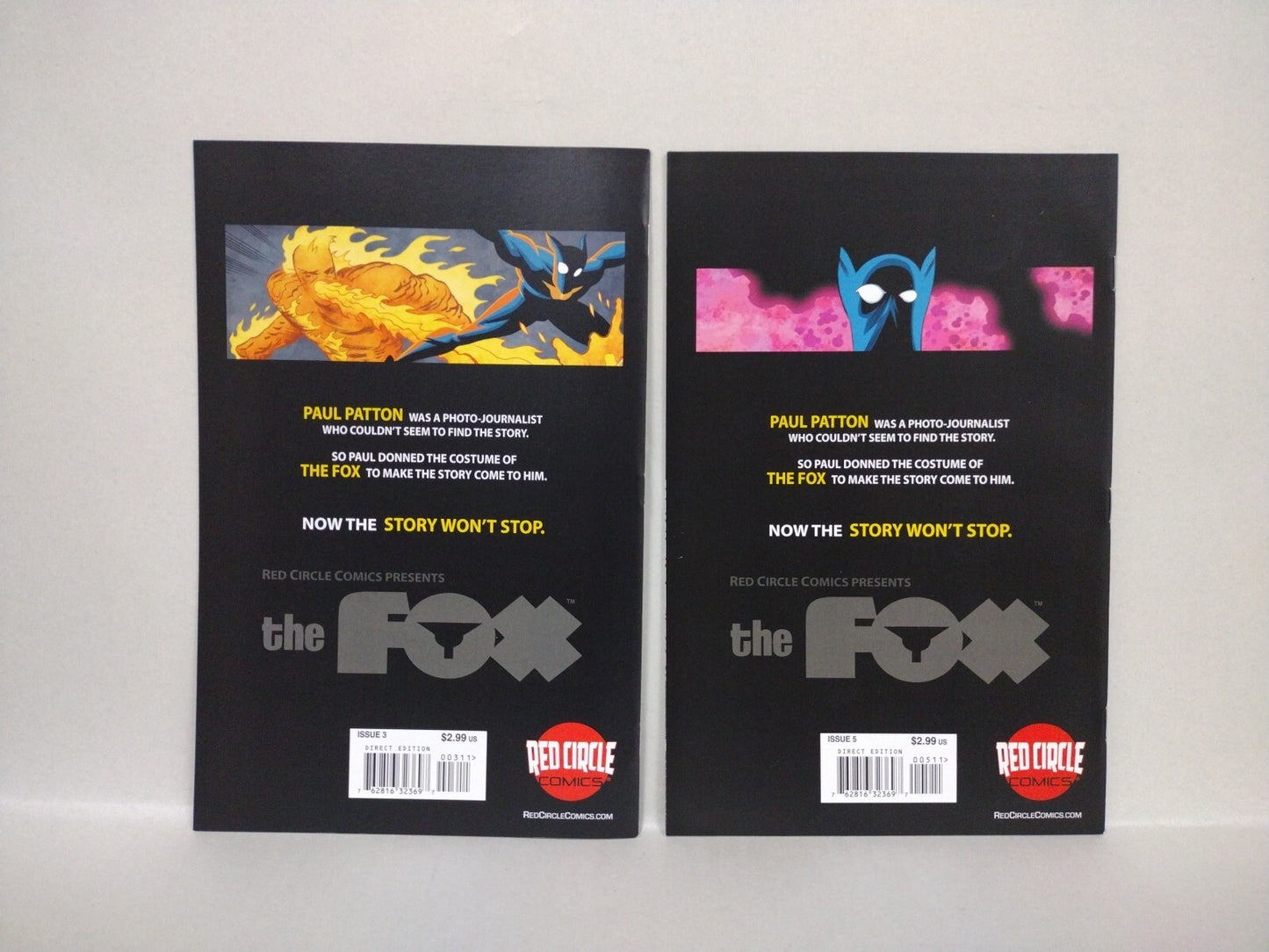 The Fox (2013) Archie Red Circle 13 Comic Lot Set 1 2 3 5 Variant Collection