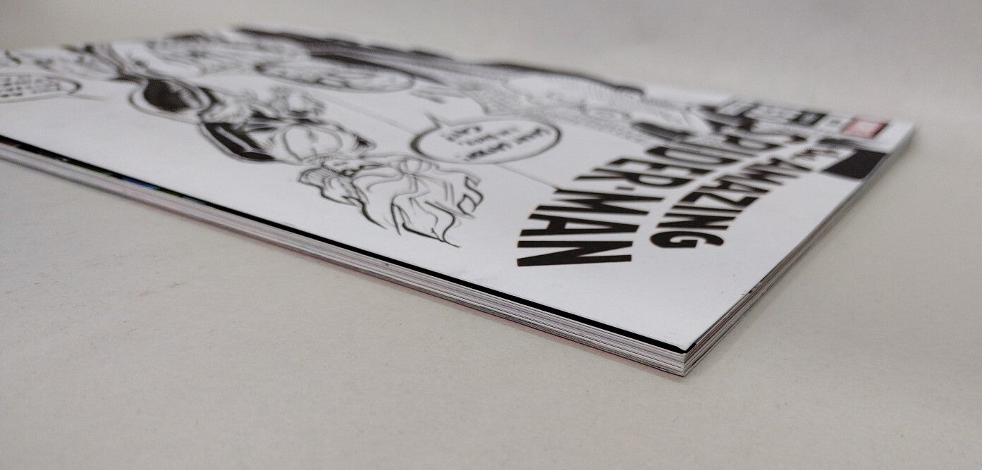 Amazing Spider-Man #49 Sketch Variant Cover Comic W Original Paul