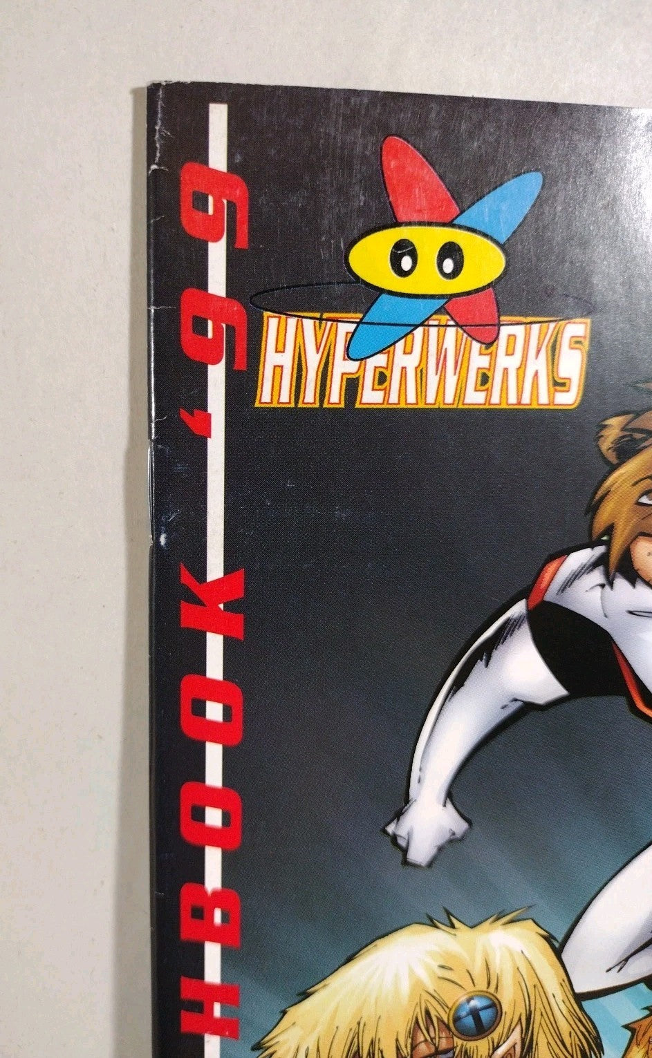 Hyperwerks Sketchbook '99 Karl Altstaetter Comic W Original Dave Castr Deity Art