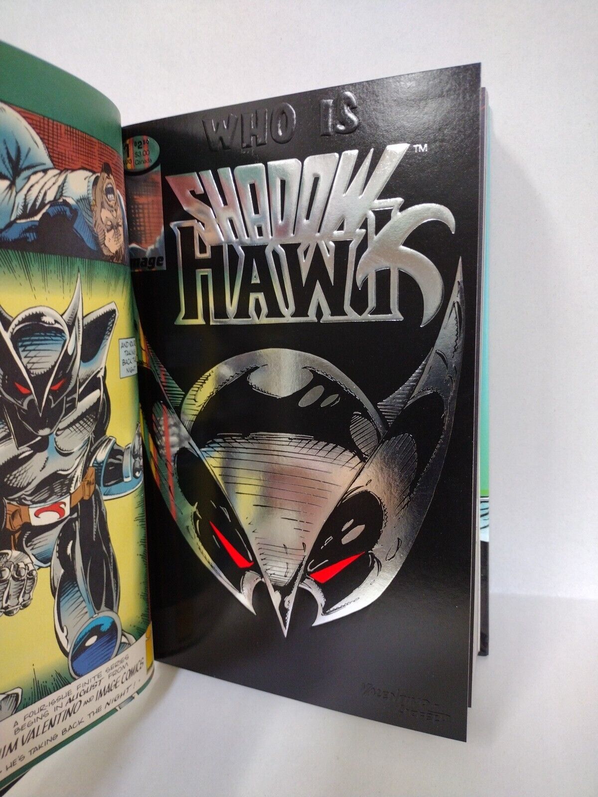 Shadowhawk Omnibus (1992-1995) Custom Bound Comics HC Paul Johnstone ARG #187