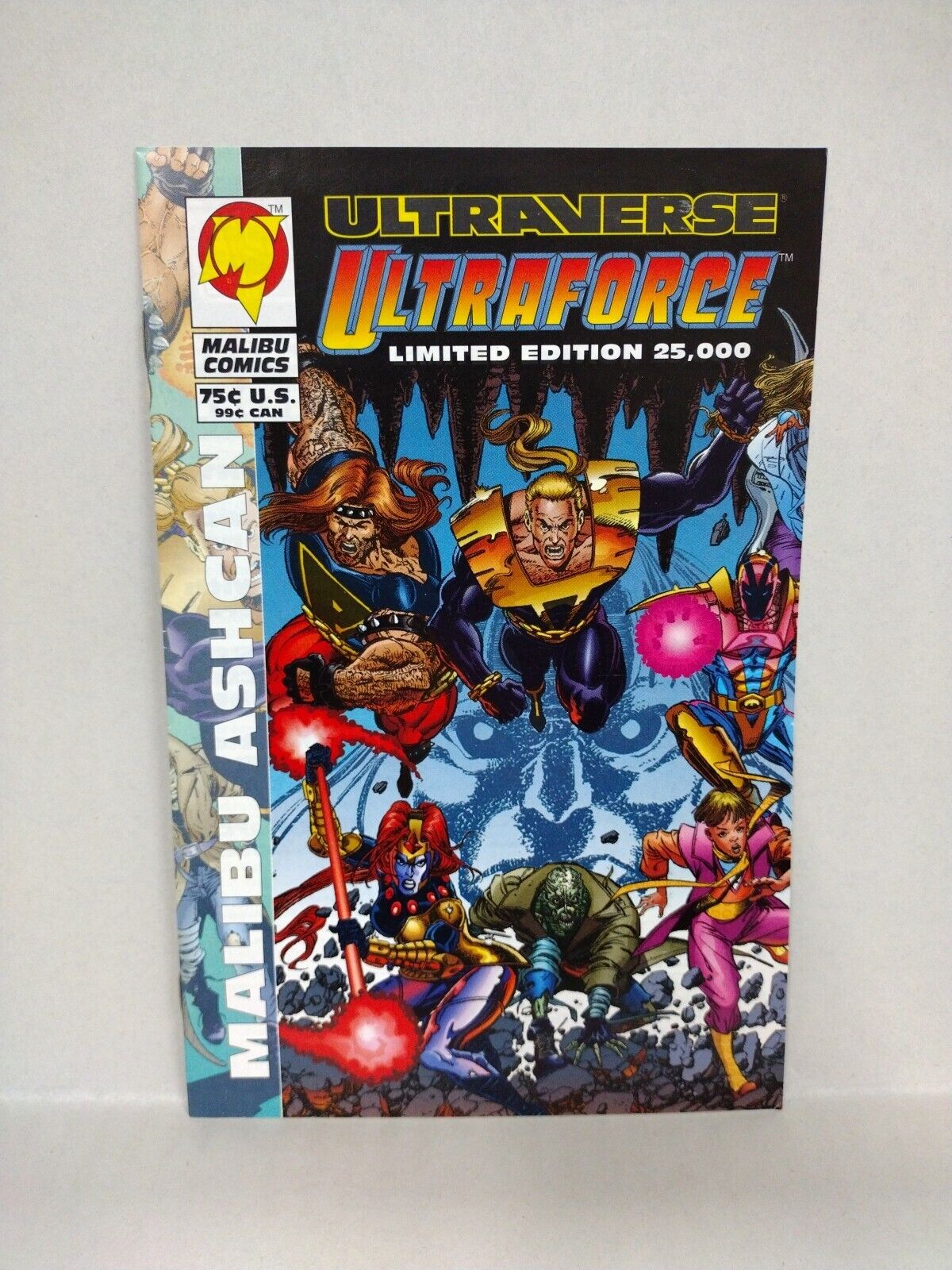 Ultraforce (1994) Malibu Comic Ashcan Lot Set 0a 0b Hostile Takeover Limited Ed