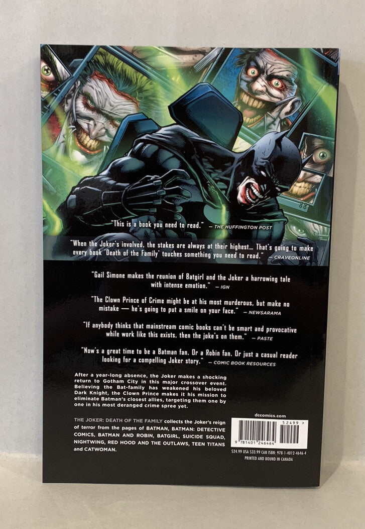 Joker: Death of the Family (2014) DC TPB SC Scott Snyder Greg Capullo New