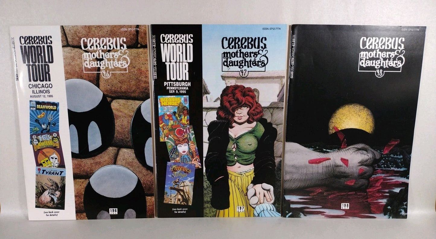 Cerebus The Aardvark 151-200 (1991) Dave Sim Mothers Daughters Pt 1-50 Comic Set