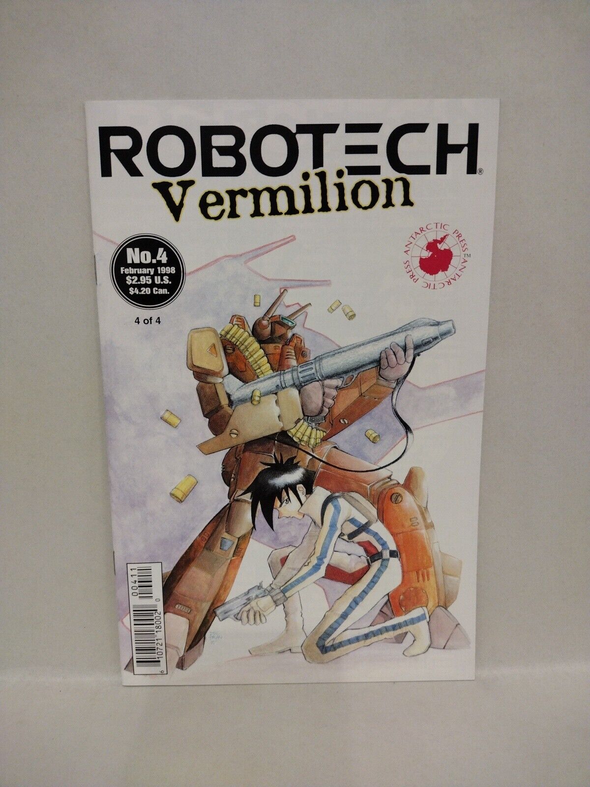 Robotech Vermilion (1997) Complete Antarctic Press Comic Miniseries VF-1J VF-142