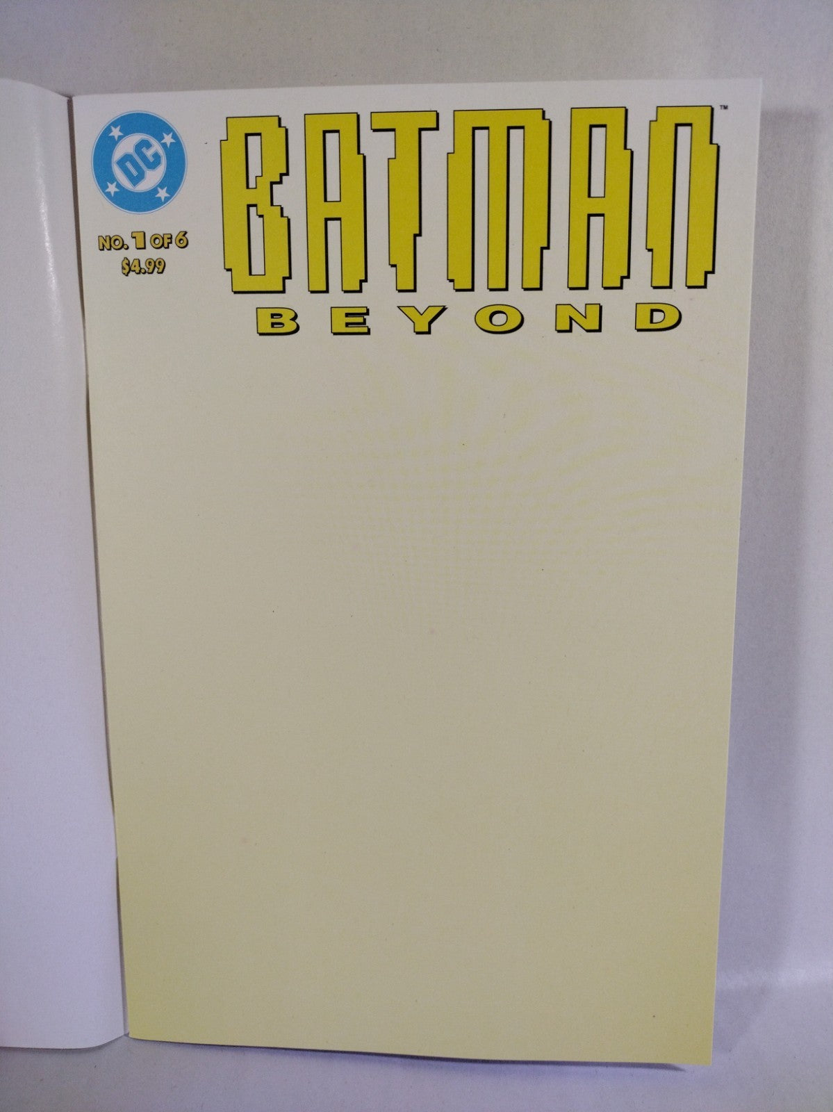 Batman Beyond #1 (2024) Facsimile Edition DC Comic Sketch Cover NM