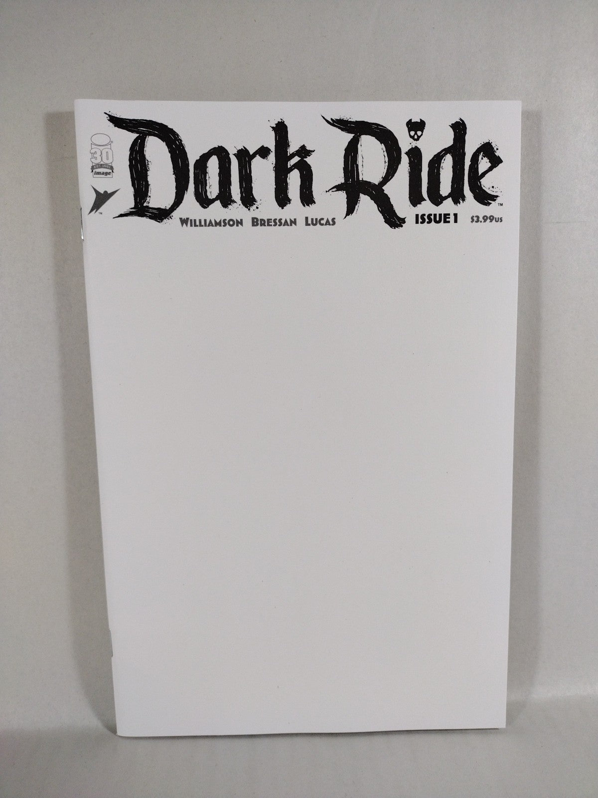 Dark Ride #1 (2022) Image Comics Blank Sketch Variant Cover New NM