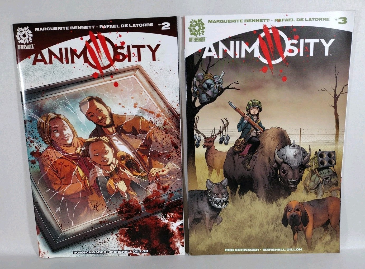 Animosity (2016) Aftershock Comic Lot #2-10 Rise #1-3 Evolution