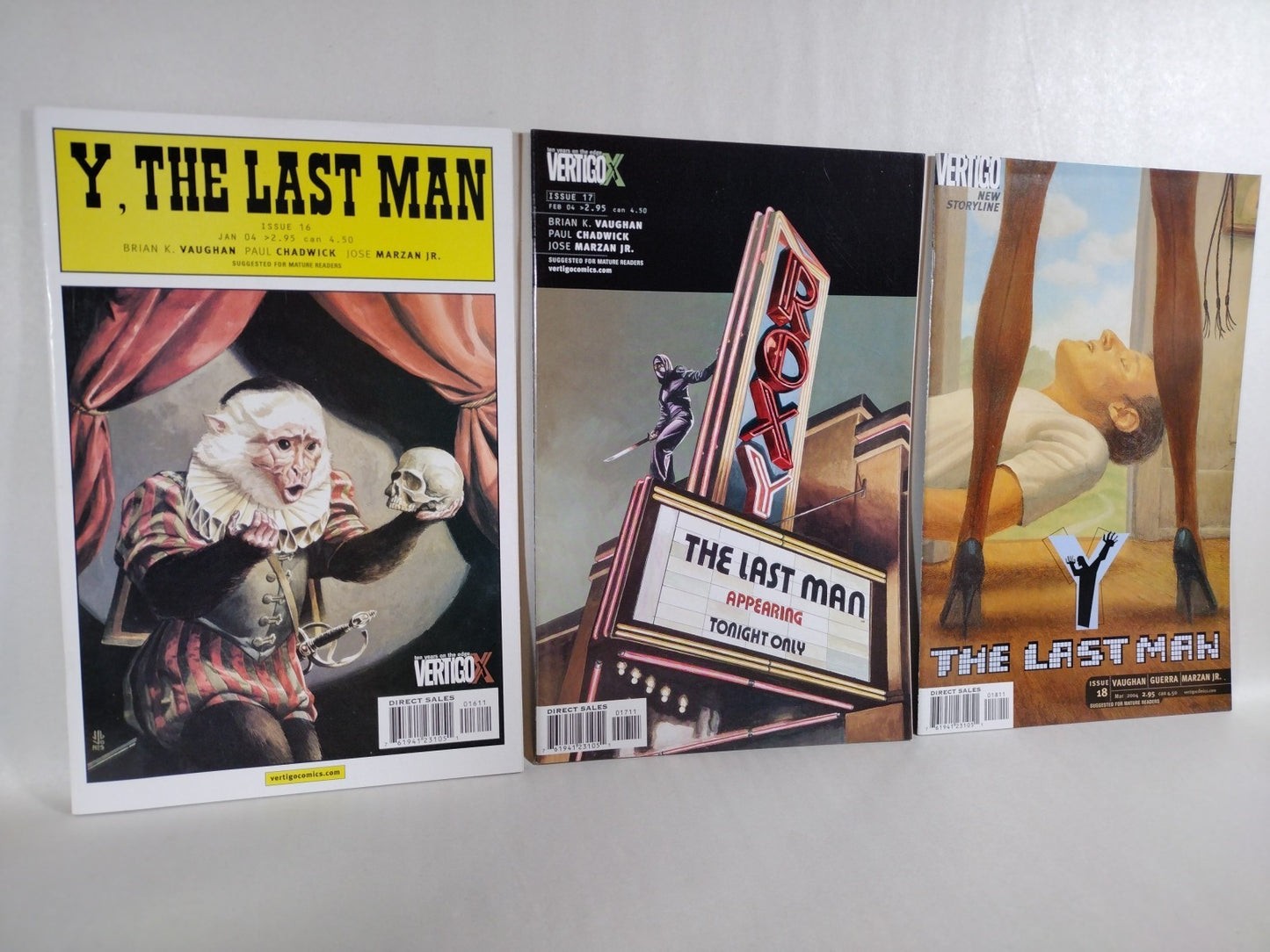 Y The Last Man (2004) Vertigo Comic Lot Set #16-32 Brian K Vaughn VF-NM