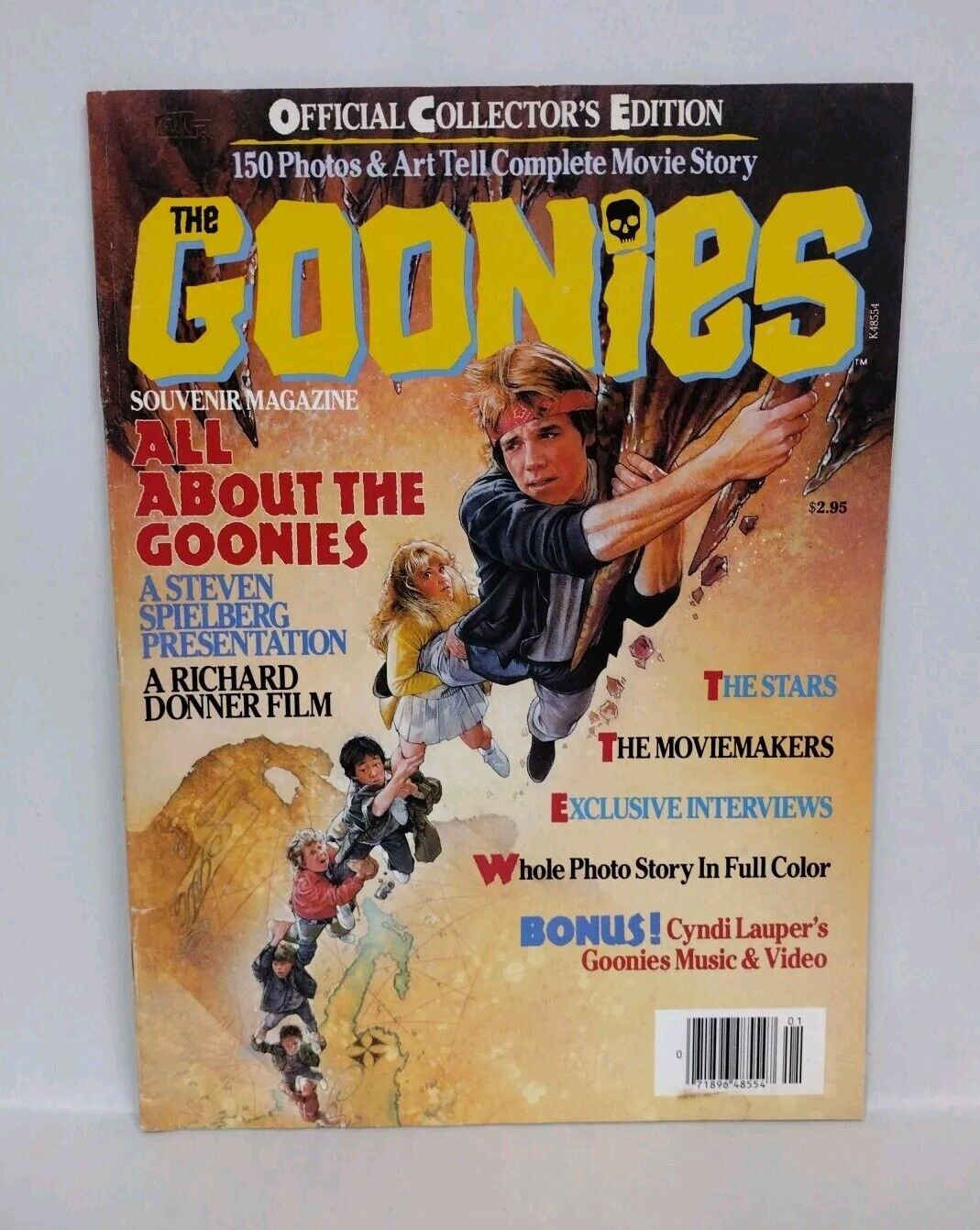 Goonies Souvenir Magazine (1985) Stephen Spielberg Richard Donner