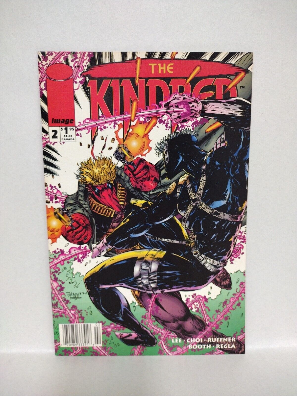 Kindred (1994) Complete Image Comic Lot Set #1 2 Newsstand 3 4 W Bonus Poster