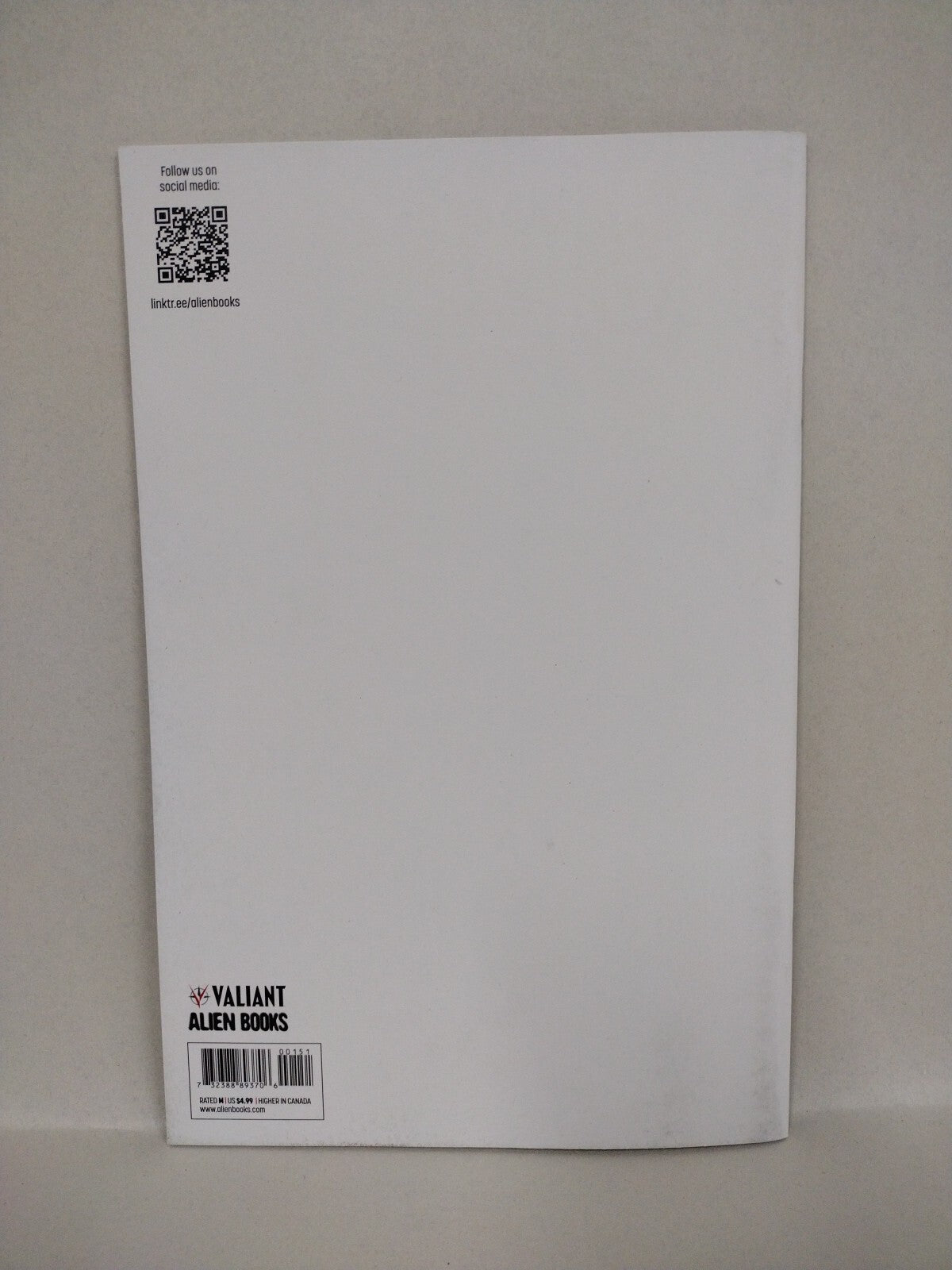 Black White & Bloodshot #1 Valiant Alien Comic Sketch Var W Original DCastr Art