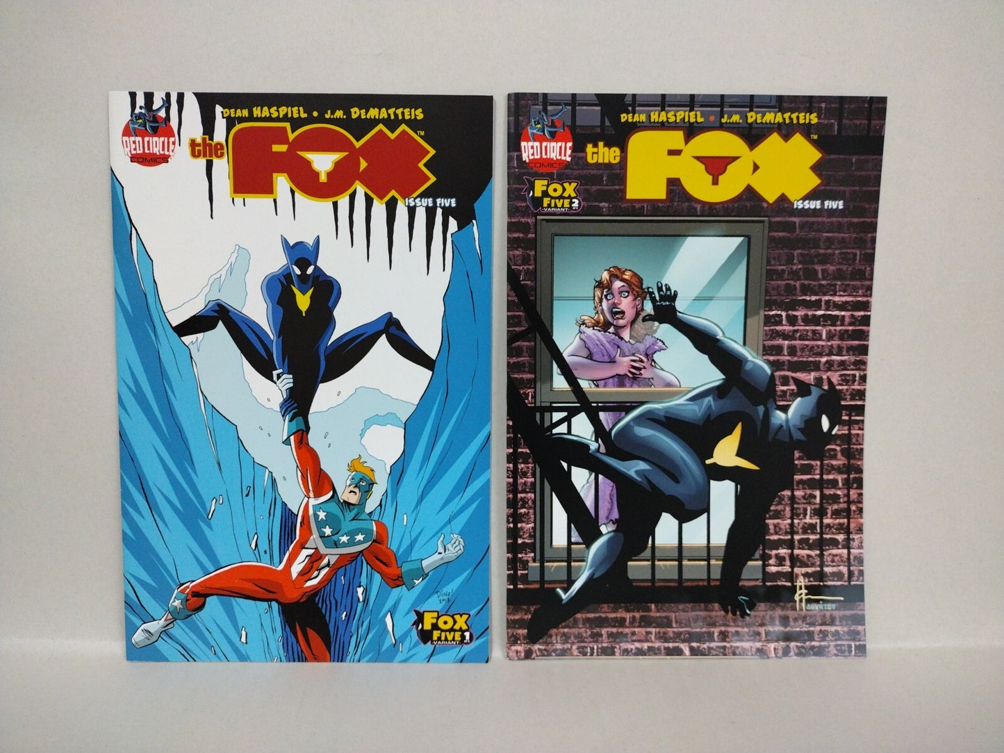 The Fox (2013) Archie Red Circle 13 Comic Lot Set 1 2 3 5 Variant Collection
