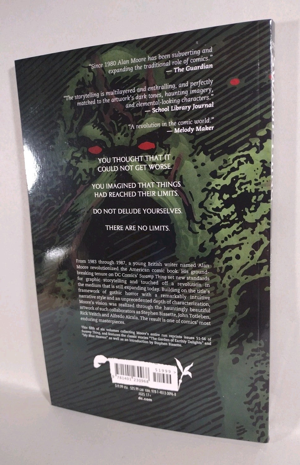 Saga Of Swamp-Thing Vol 5 (2023) DC TPB Alan Moore Bissette Totleben Alcala New