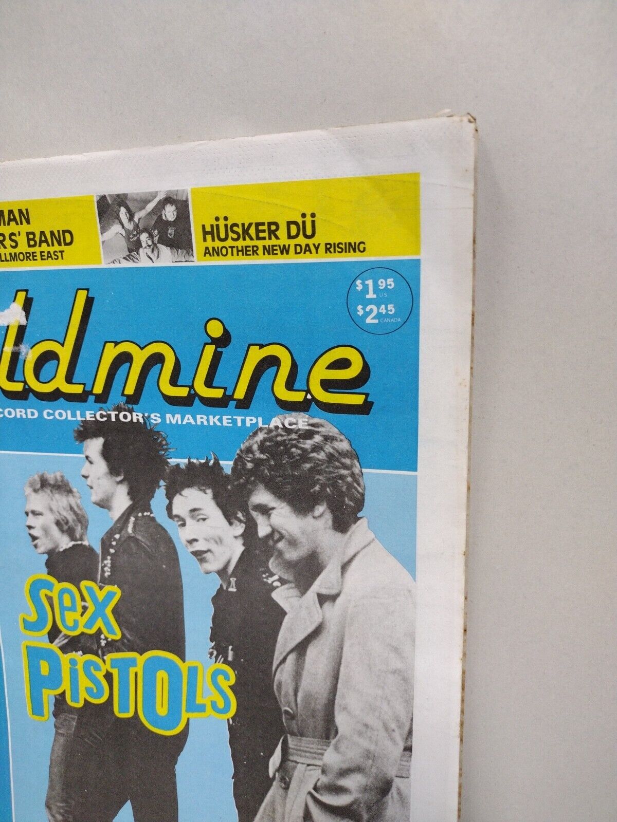 Goldmine Record Collector Magazine #172 (1987) Sex Pistols Cover Hüsker Dü