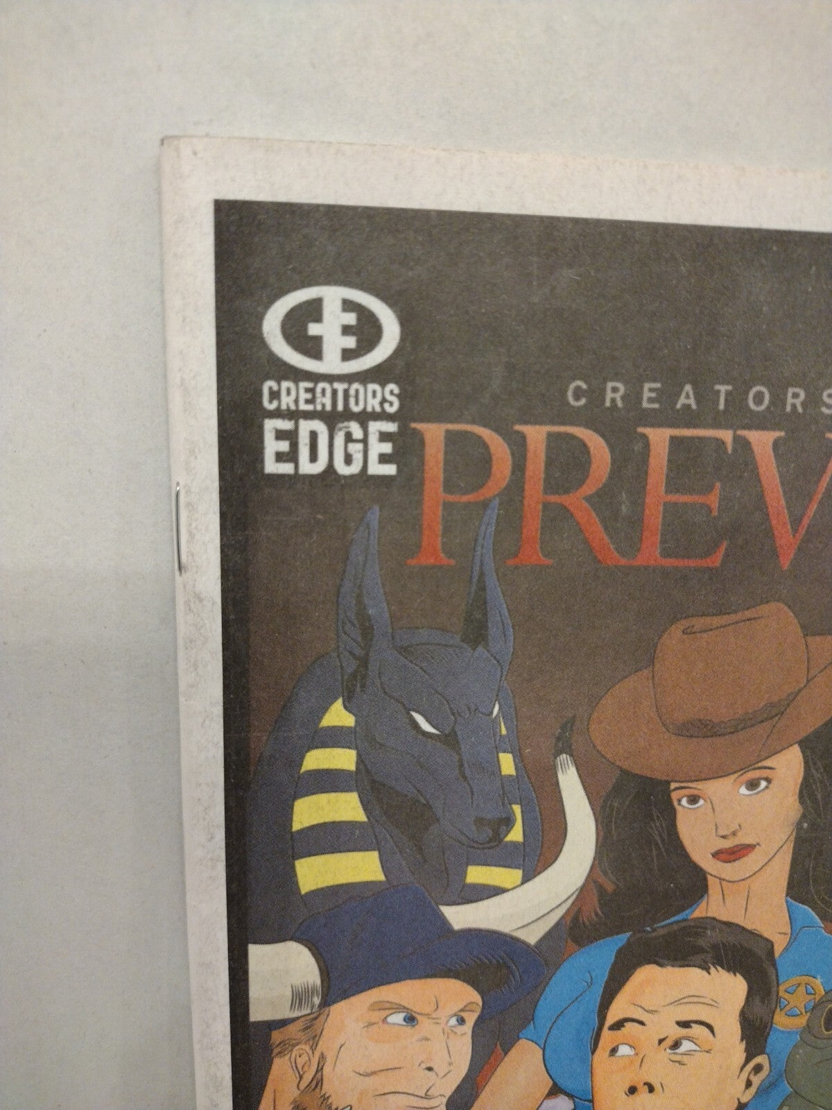 Creators Edge Press Preview #1 Comic 1st Appearance Jeff Devil's Trail Anubis