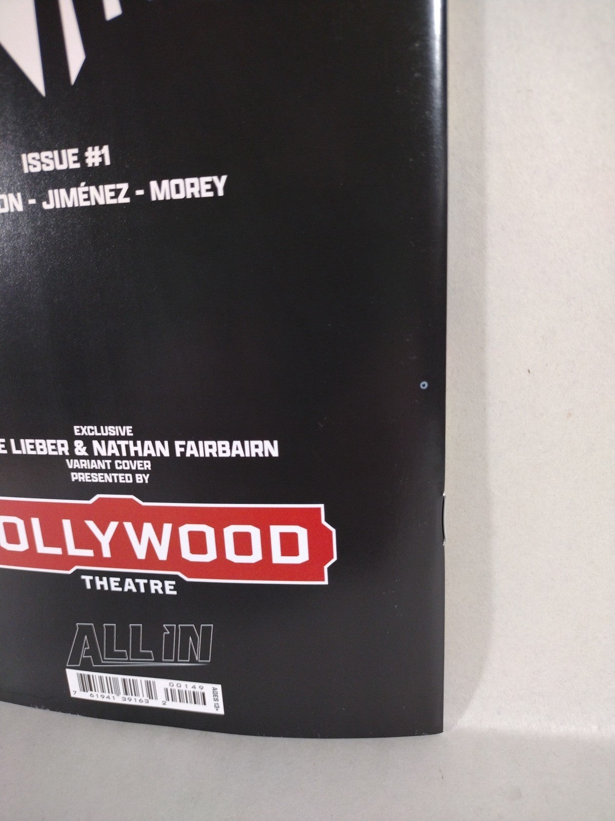 Batman #1 (2025) DC Comic Steve Liber Hollywood Theater Exclusive Variant Signed