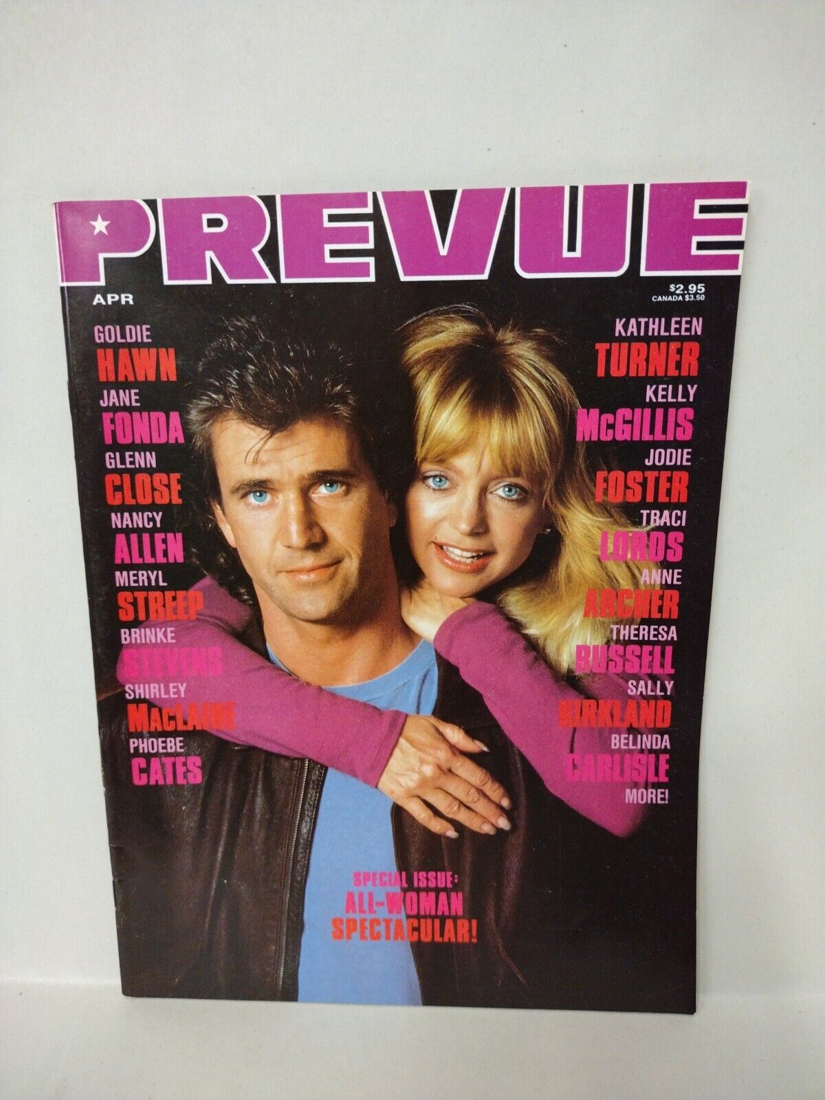 Mediascene Prevue Movie Magazine Lot Of 3 Jan 83' Apr 90' Pin Up Special #2 94'