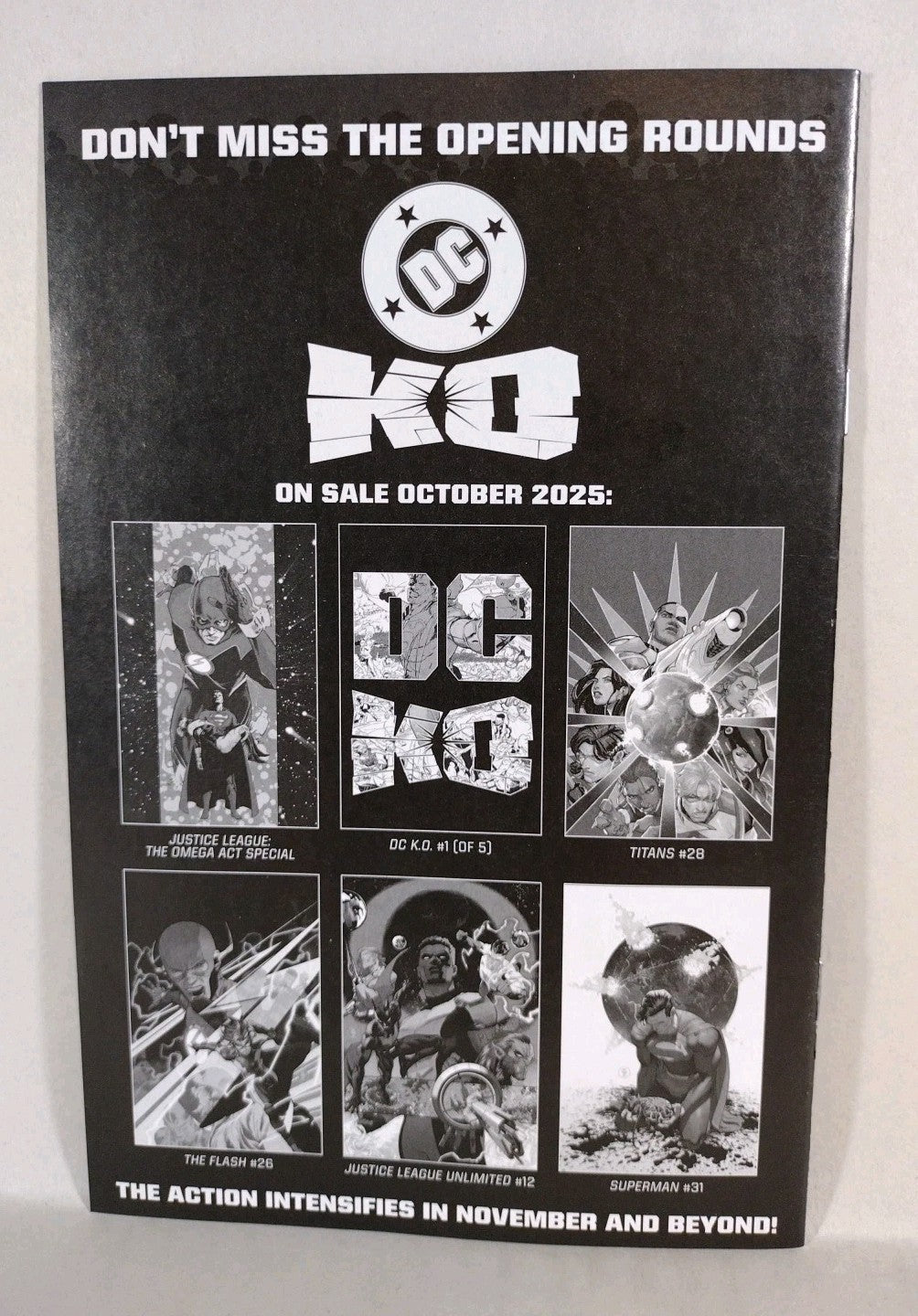 SDCC 2025 Exclusive DC KO Ashcan Special  Scott Snyder (Signed)