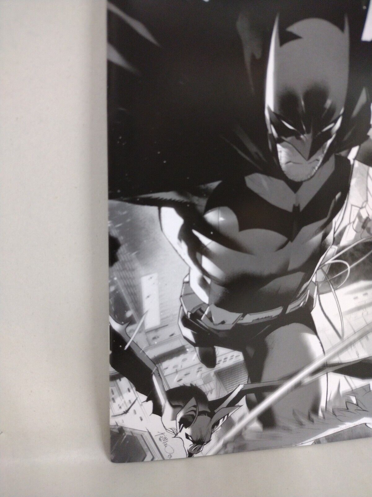 Batman And Robin #3 (2023) DC Comic SIMONE DI MEO Black & White 1:100 Variant NM