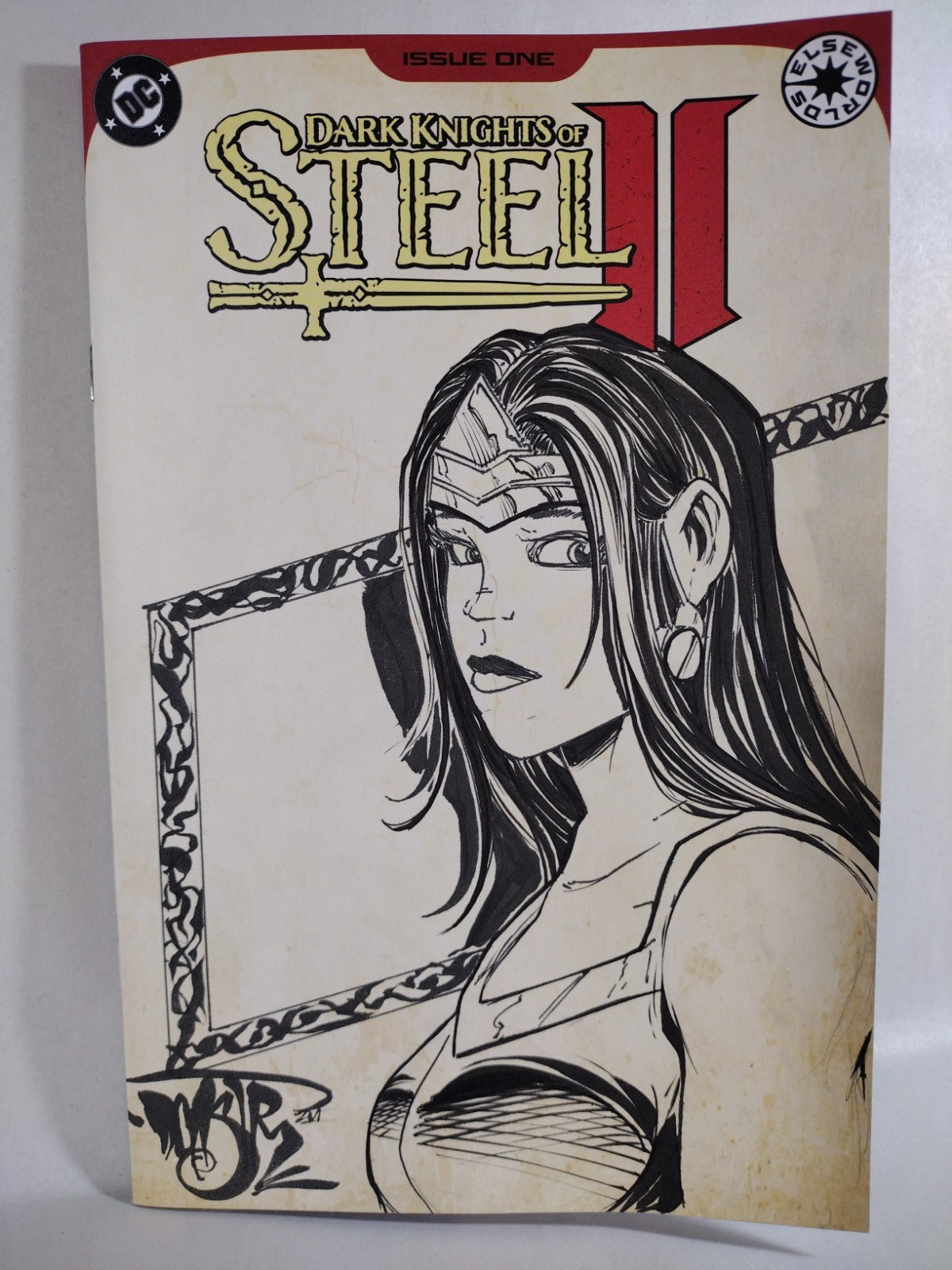 Dark Knights Of Steel II #1 (2026) DC Sketch Cover Var W Original Dave Castr Art