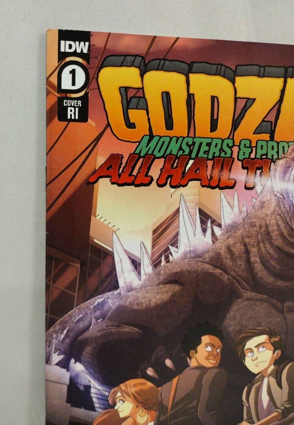 Godzilla Monsters + Protectors All Hail The King 2022 IDW 1:10 Variant Set 1 2 3