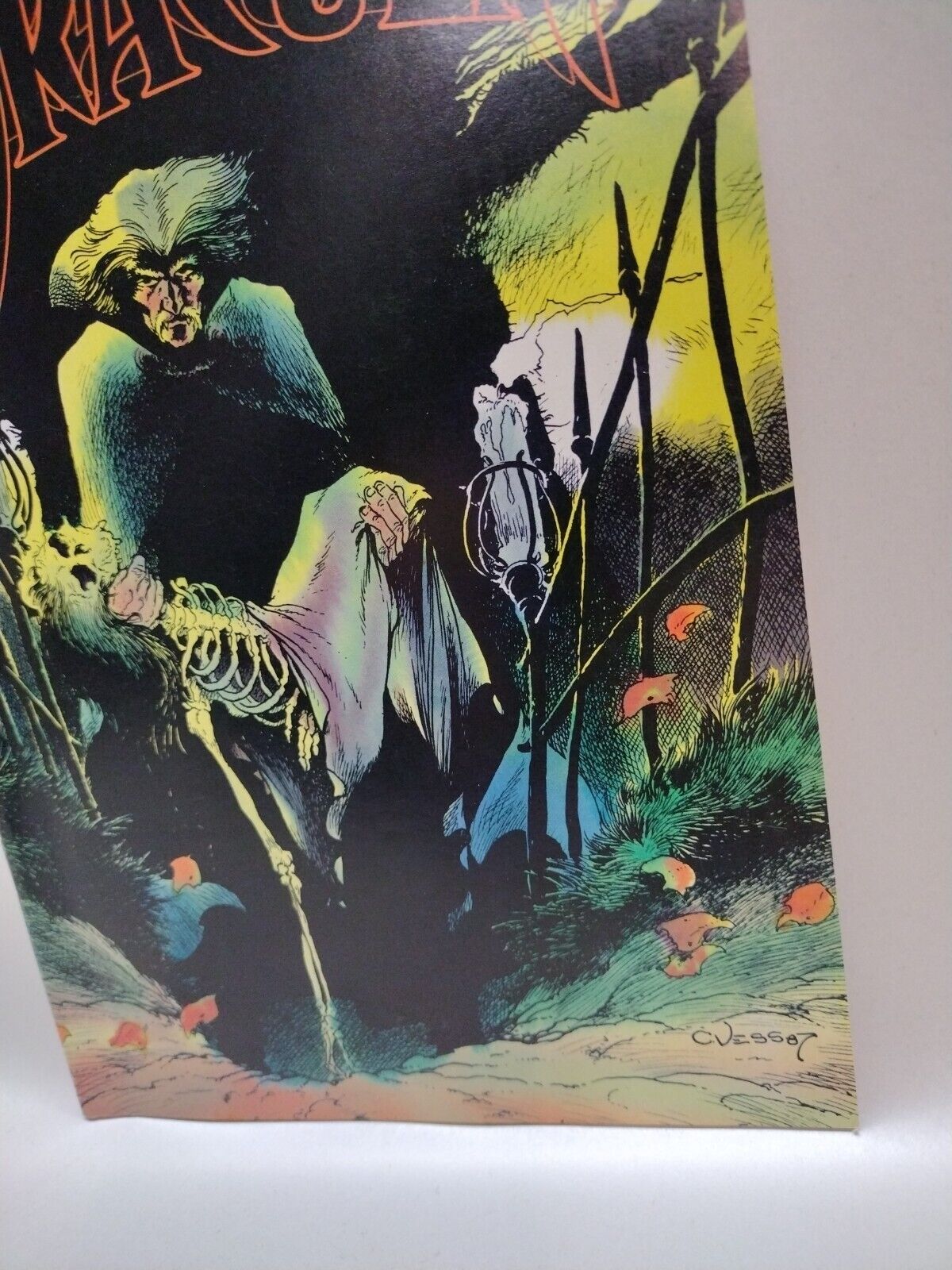 Blood of Dracula (1988) #7 Charles Vess Cover Art Adam Hughes Apple Comics