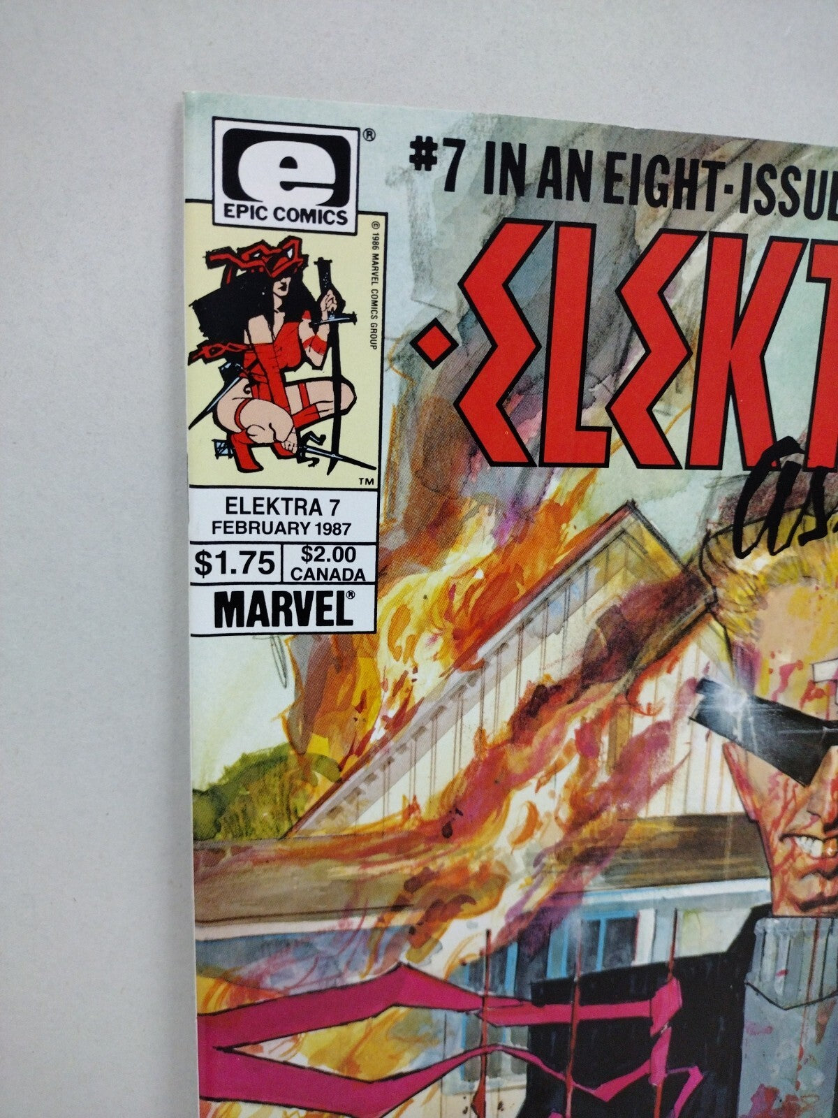 Elektra Assassin #7 (1987) Epic Marvel Comic Bill Sienkiewicz Frank Miller NM