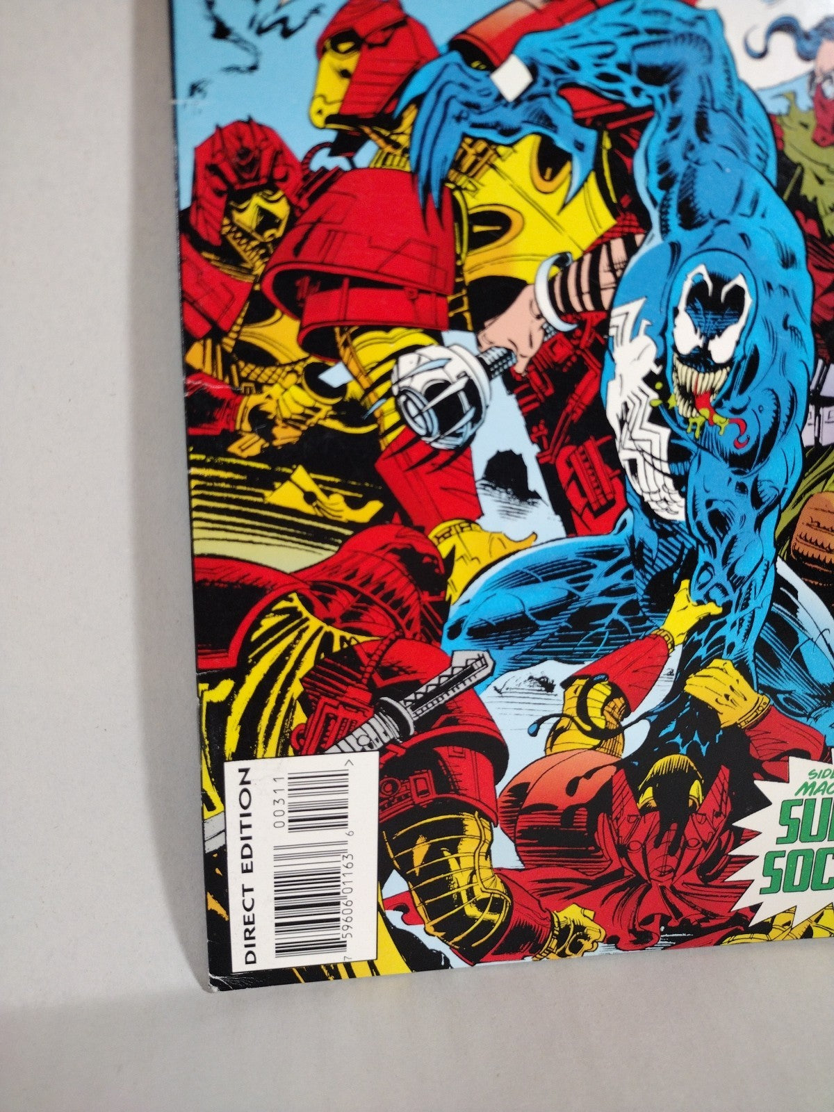 Venom The Mace (1994) Complete Marvel Comic Series #1 2 3 Liam Sharp Carl Potts