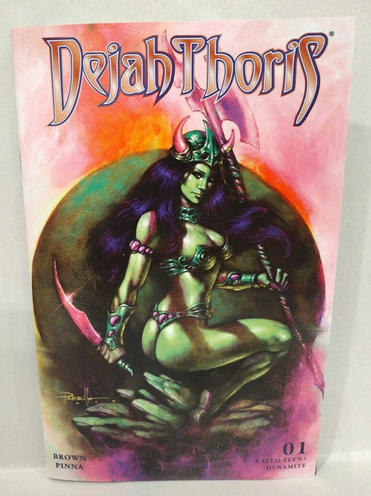 Dejah Thoris 1 (2023)  Dynamite Comic Incentive UV Cvr W Lucio Parrillo Art