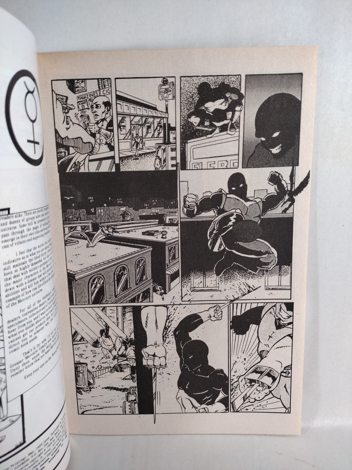 Grips Adventures #1 (1989) Greater Mercury Comics Formerly Silverwolf VF